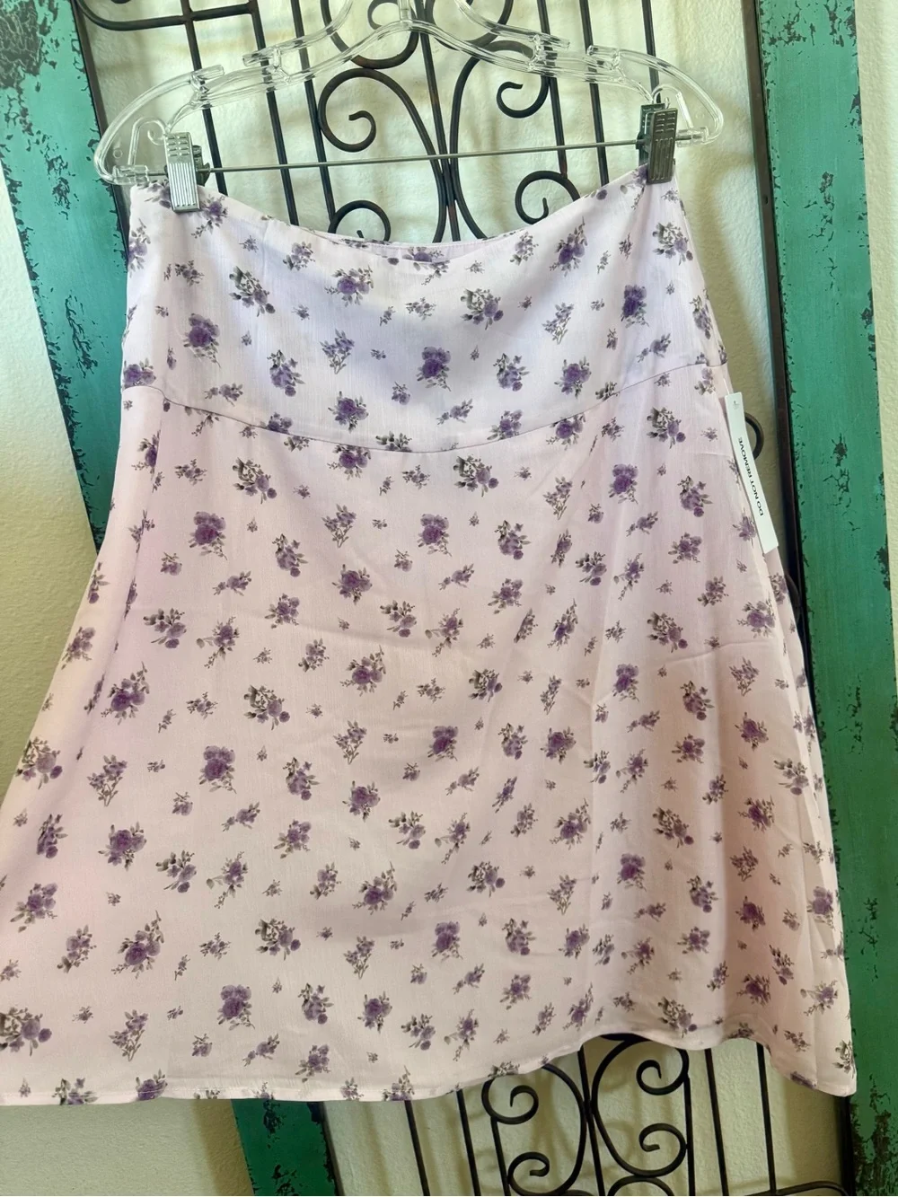 Princess Polly Pink Floral Midi Skirt NWT Size 6 Cottagecore Feminine Spring